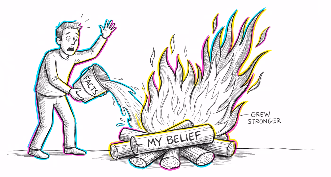 Illustration: Backfire Effect