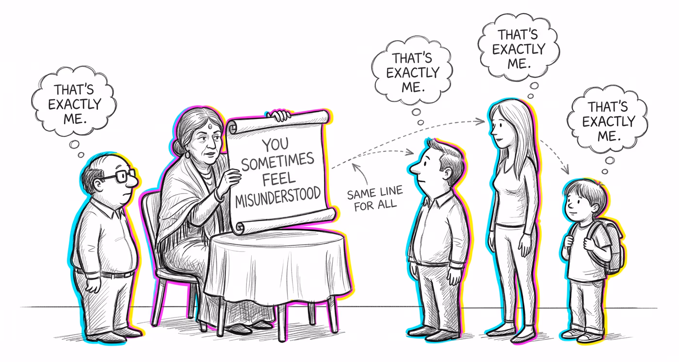 Illustration: Barnum Effect