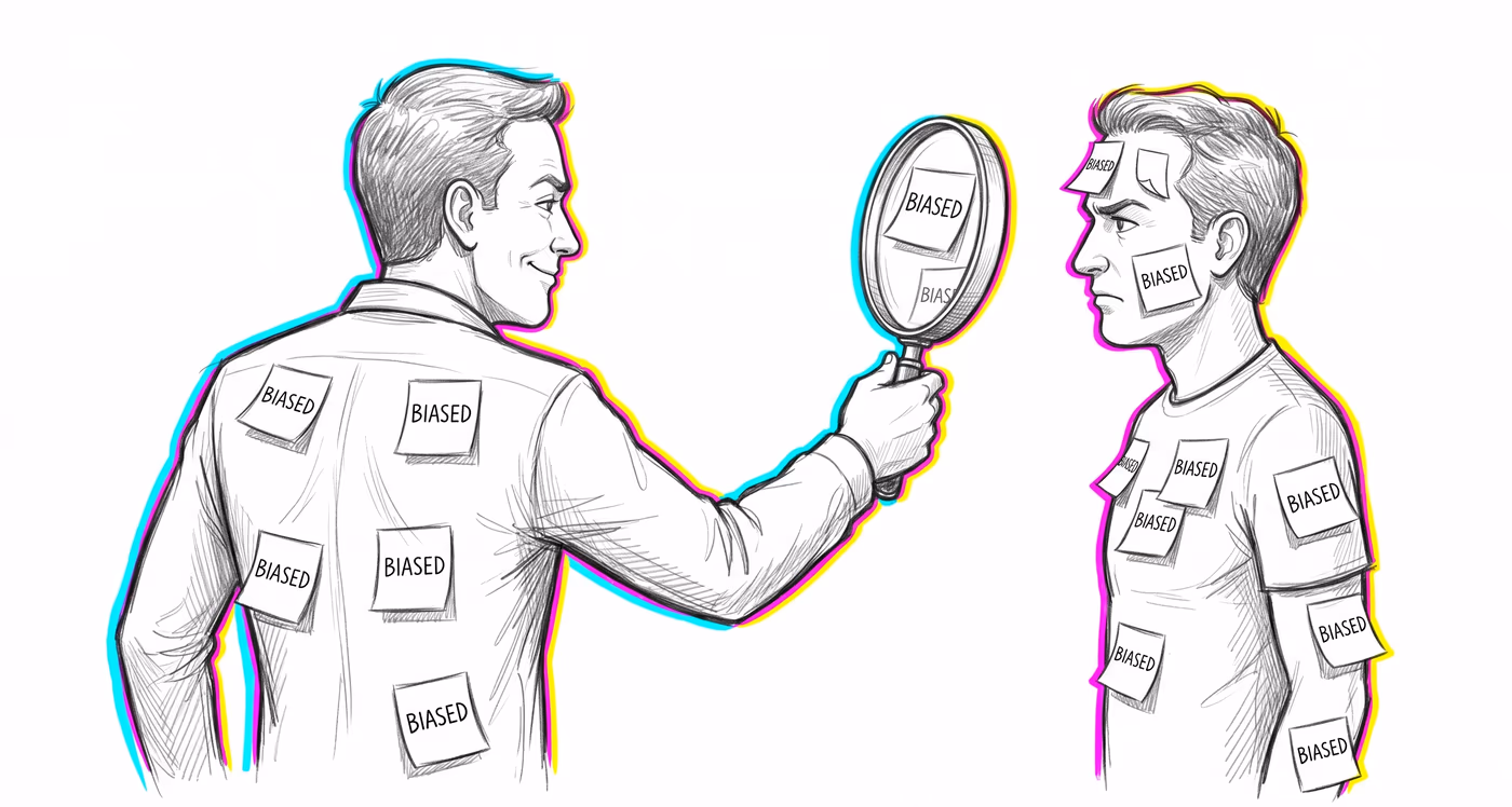 Illustration: Bias Blind Spot