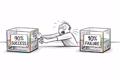 Framing Effect cognitive bias illustration