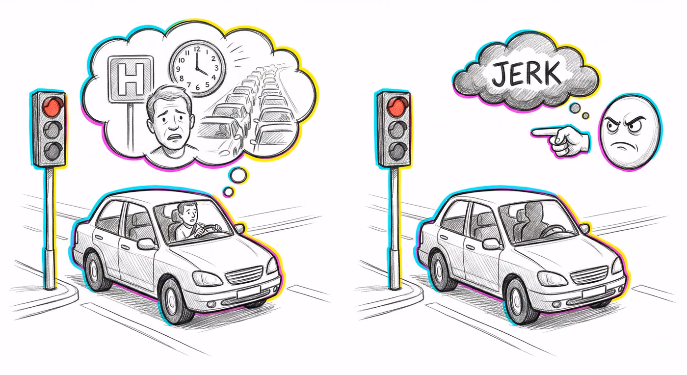 Illustration: Fundamental Attribution Error