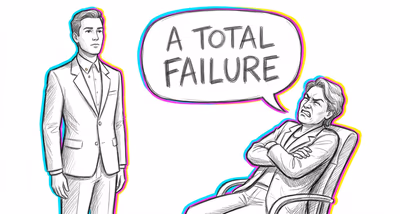 Horn Effect cognitive bias illustration