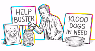 Identifiable Victim Effect cognitive bias illustration