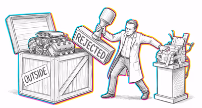 Not Invented Here cognitive bias illustration