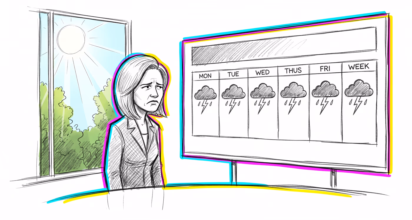Illustration: Pessimism Bias