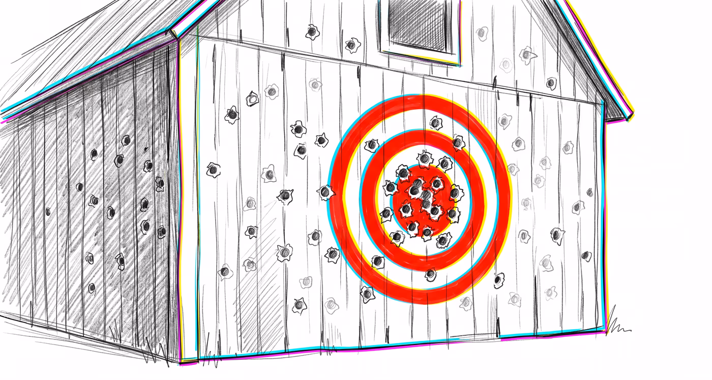 Illustration: Texas Sharpshooter Fallacy