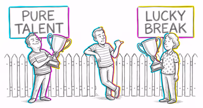 Ultimate Attribution Error cognitive bias illustration