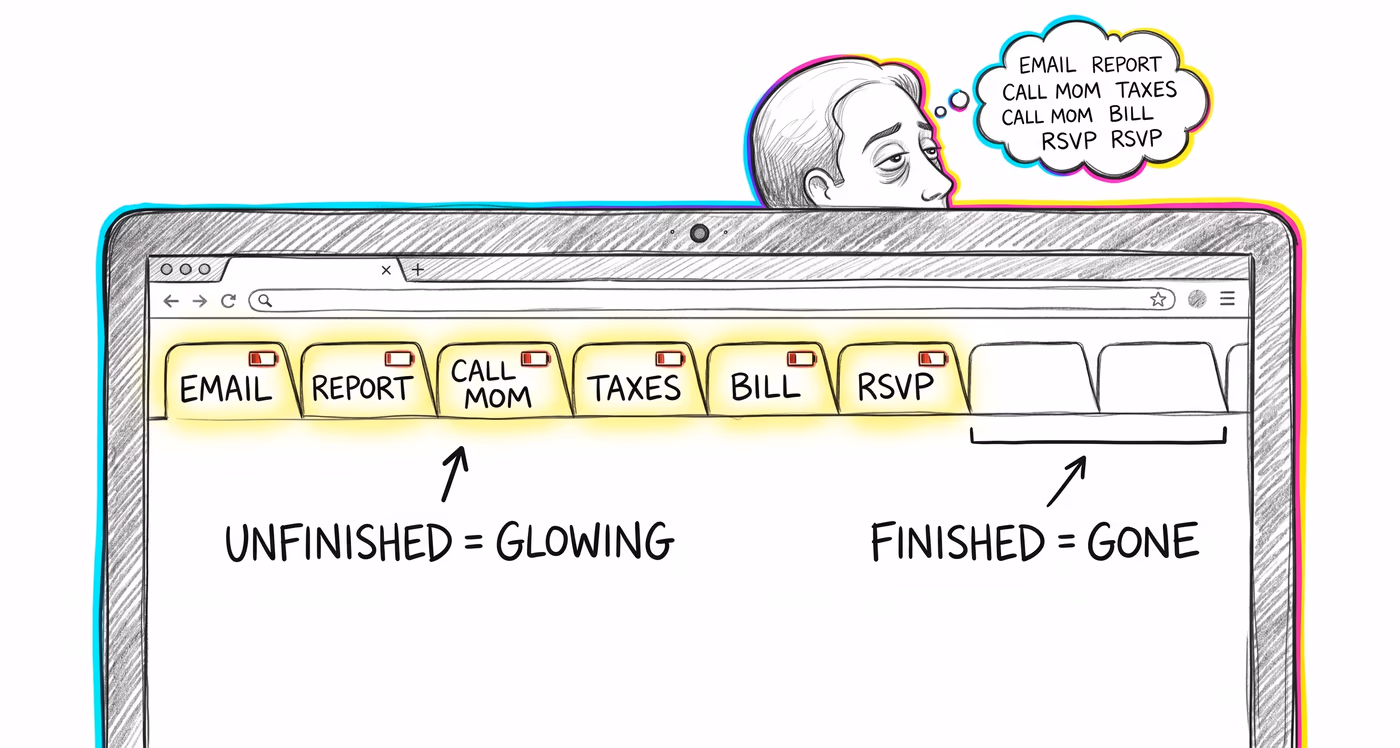 Illustration: Zeigarnik Effect
