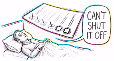 Zeigarnik Effect cognitive bias illustration